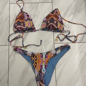 Luli Fama Large reversible bikini set
